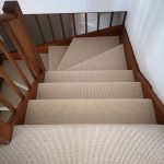 Godfrey Hirst Caribbean Loop Pile Carpet On Stairs